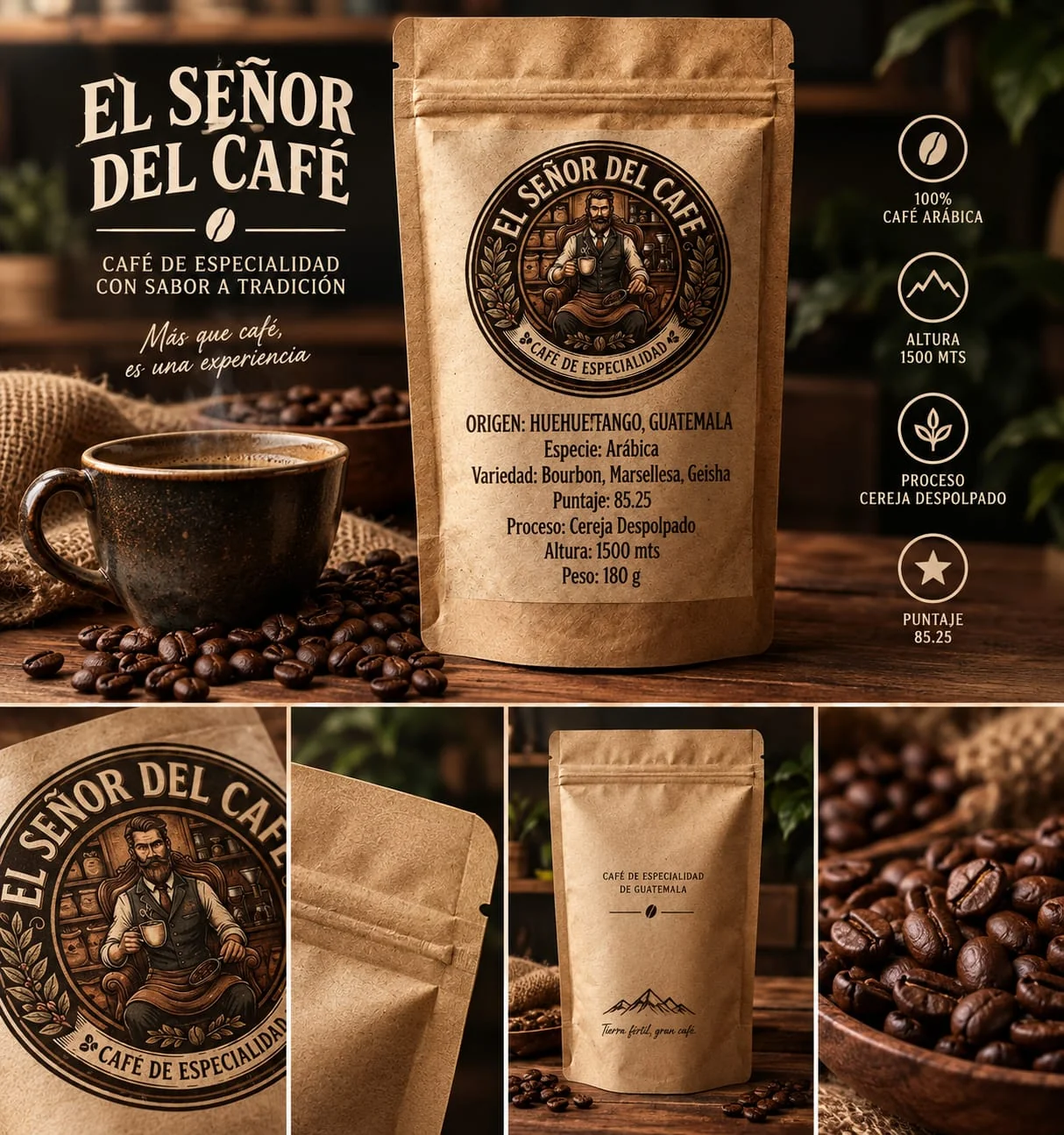 El Señor del Café — Huehuetenango