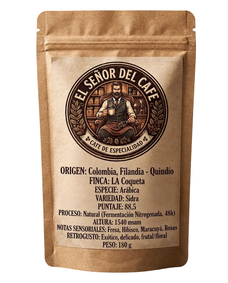 Café Sidra Natural — El Señor del Café
